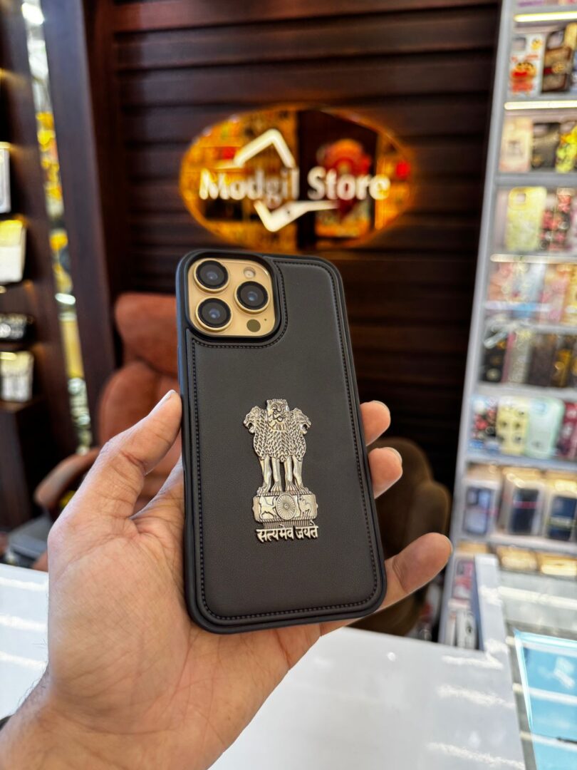 Satyamev jayate leather (Black)