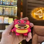 Pink bear AirPod case