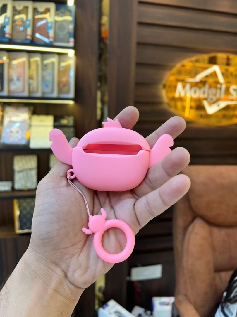 Pink Stich AirPod case - Image 2