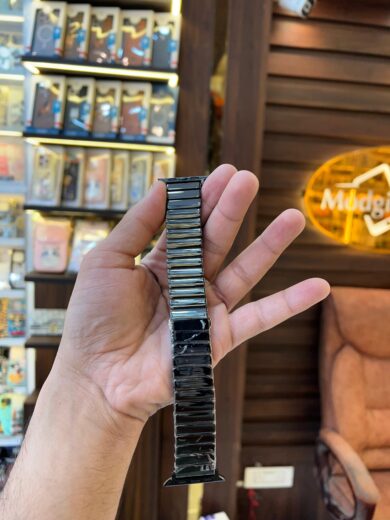 Ceramic i Watch strap (stainless steel)