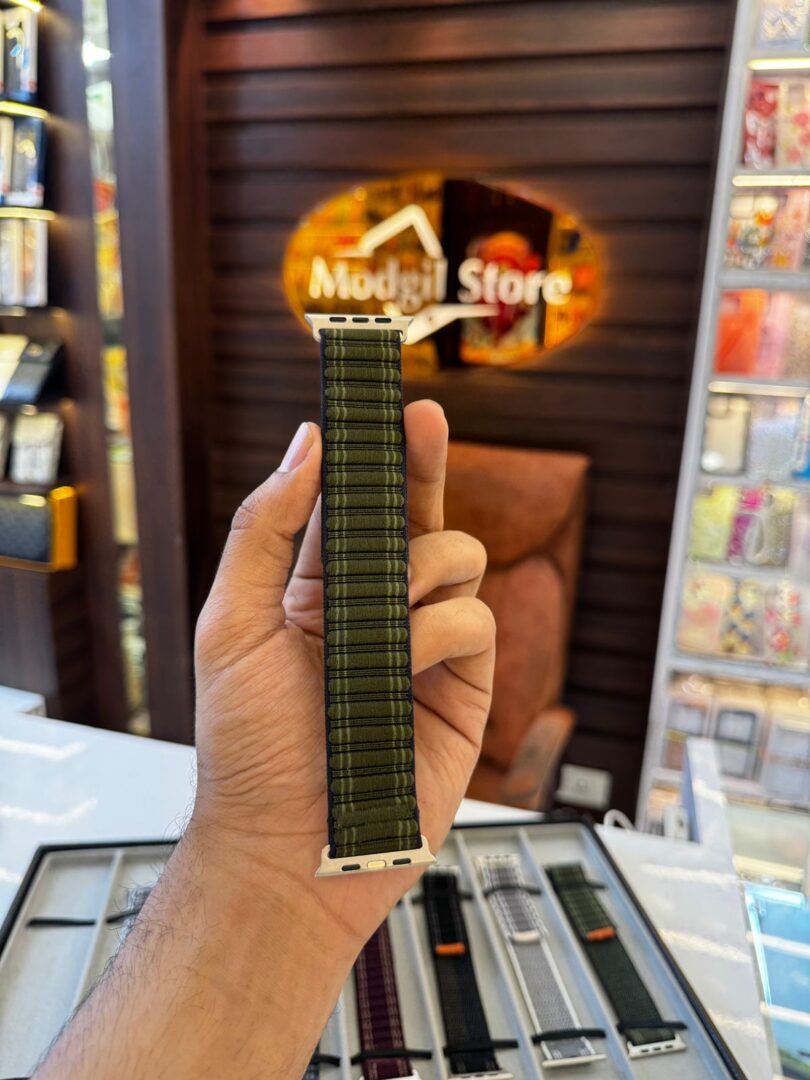Woven nylon watch strap - Image 2
