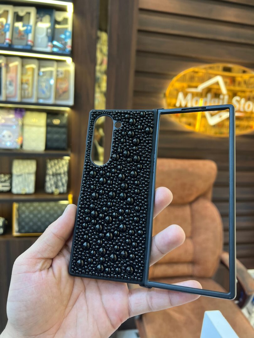 Stone case for Samsung fold & flip series (Black)