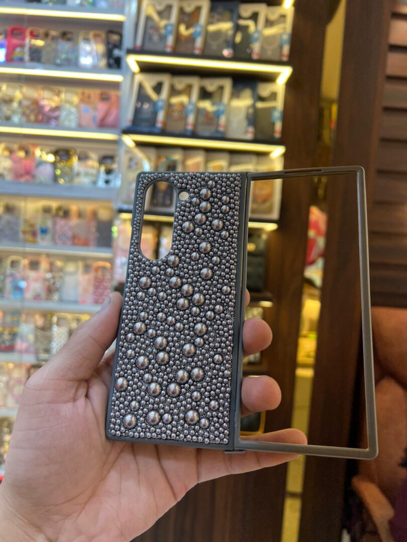 Stone case for Samsung fold &flip series ( Grey) - Image 5