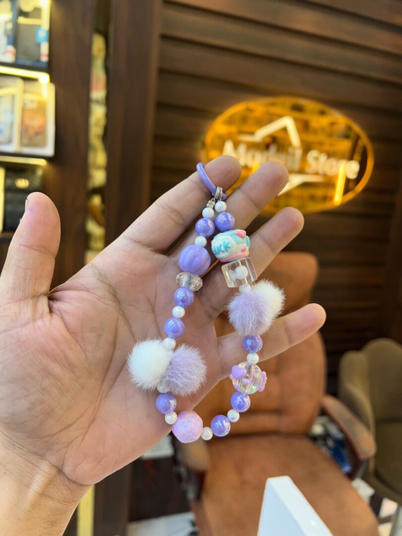 Beads & Puff balls Charm - Image 2