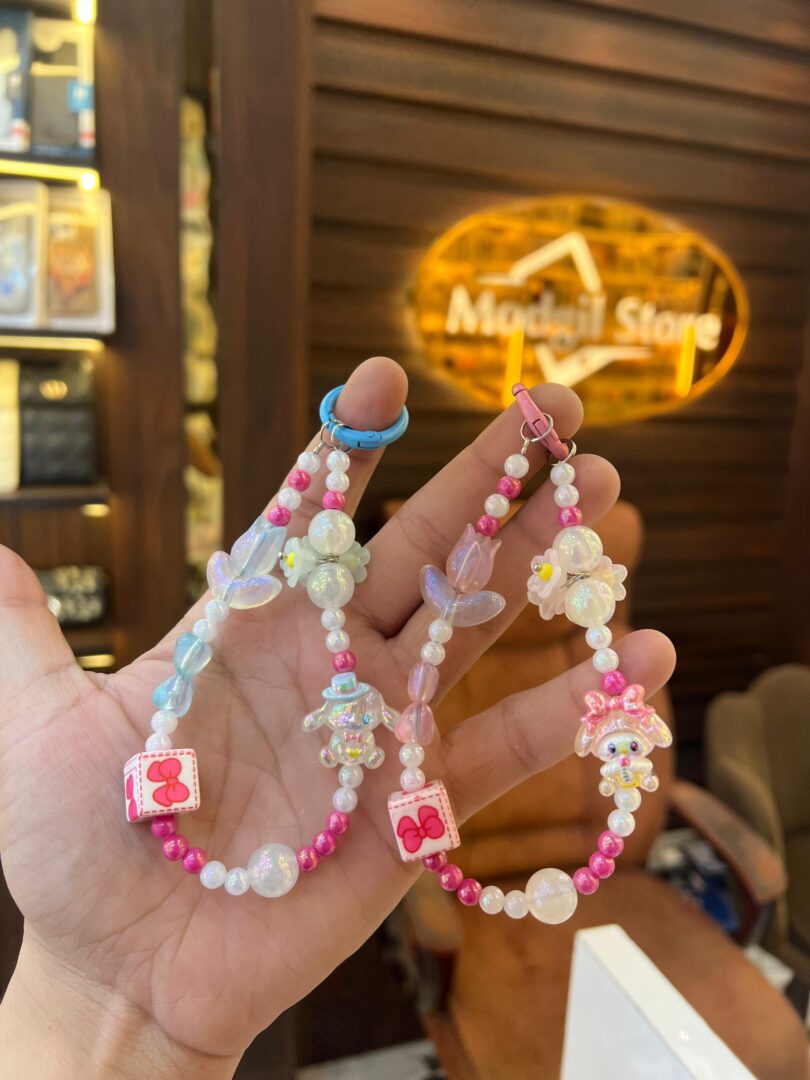 Beads & doll charm
