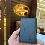 3 fold series card holder with mag-safe (Black)