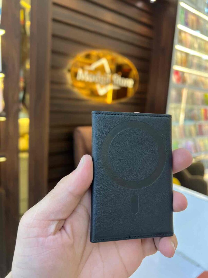 3 fold series card holder with mag-safe (Black) - Image 3