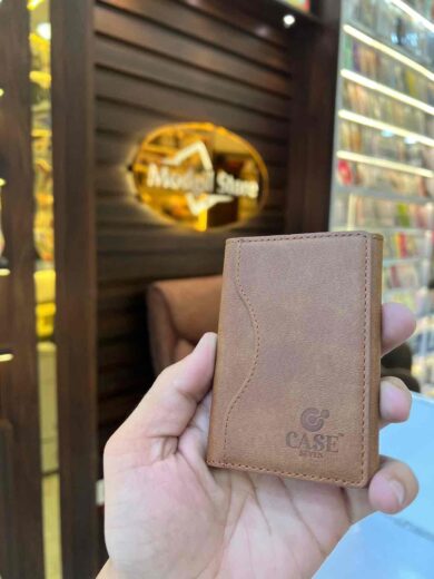 3 for card holder with mag-safe (Brown)