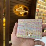 Woven texture metal logo (D870)