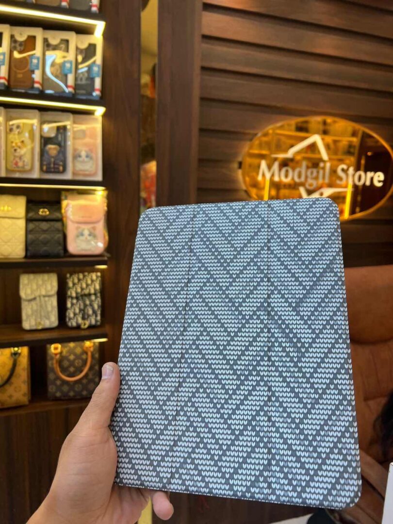 Woven texture iPad case