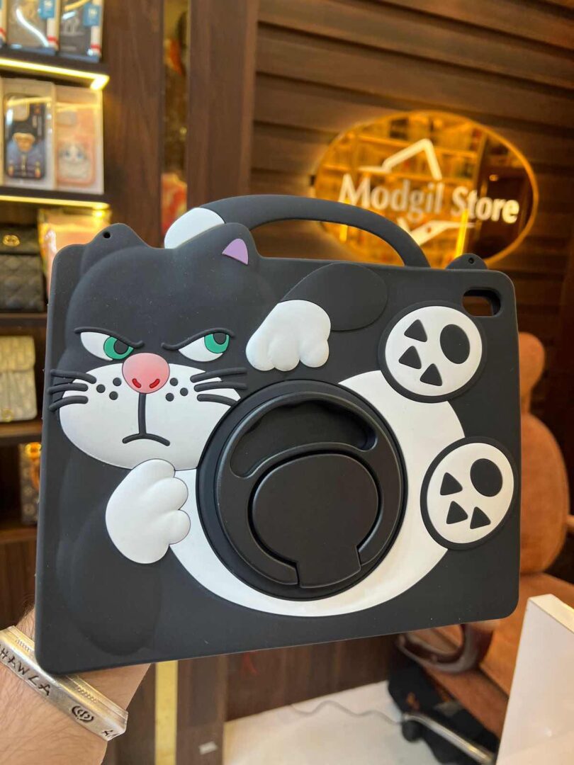 Kitty silicone iPad case