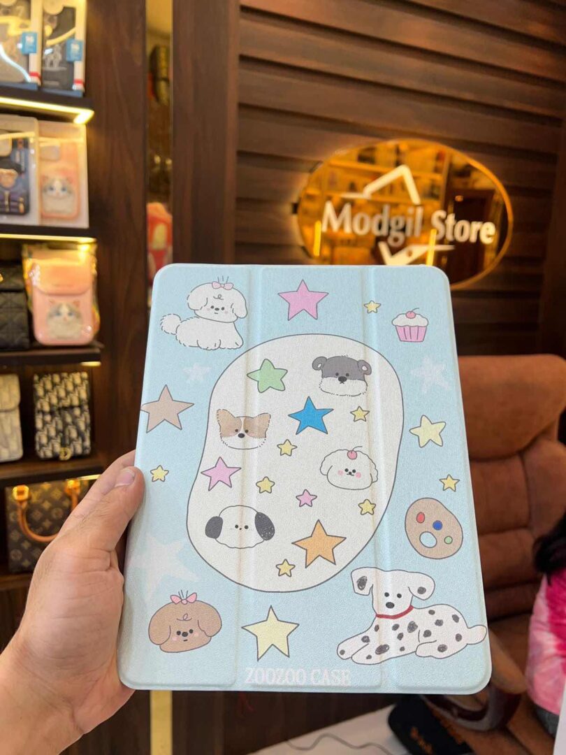 Pup printed iPad case