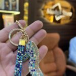 Stone heel key-chain