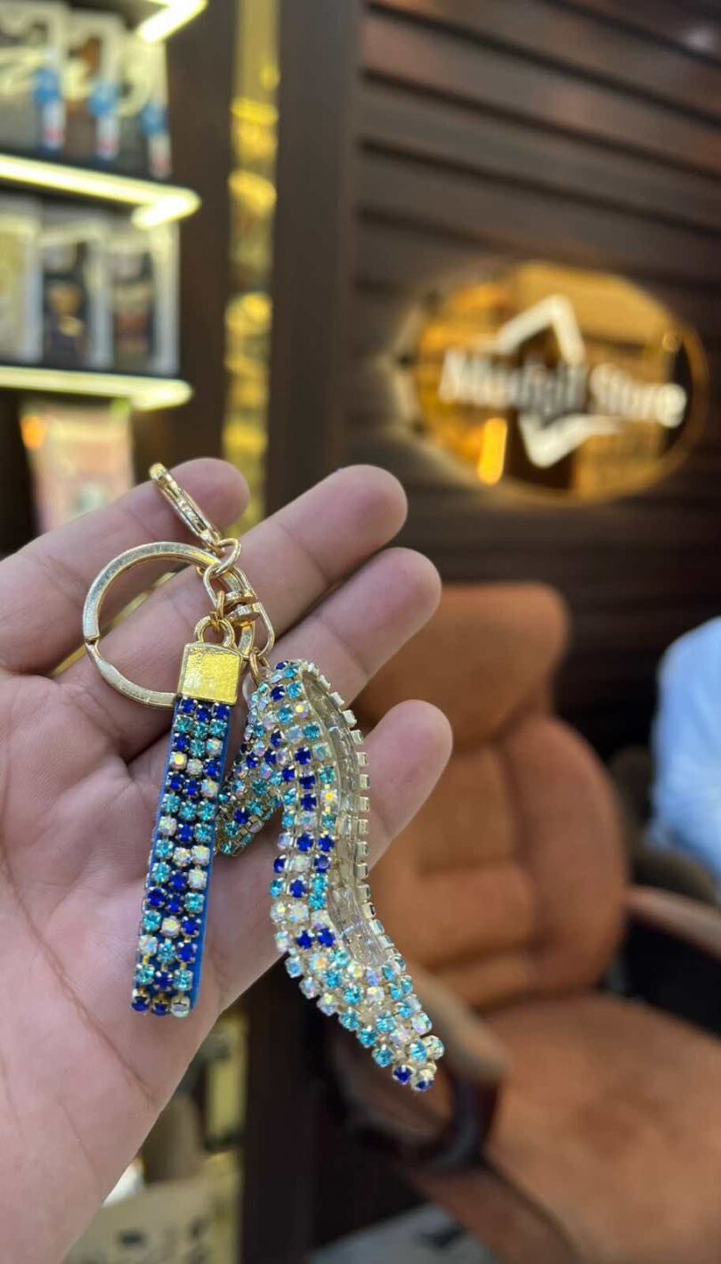 Stone heel key-chain