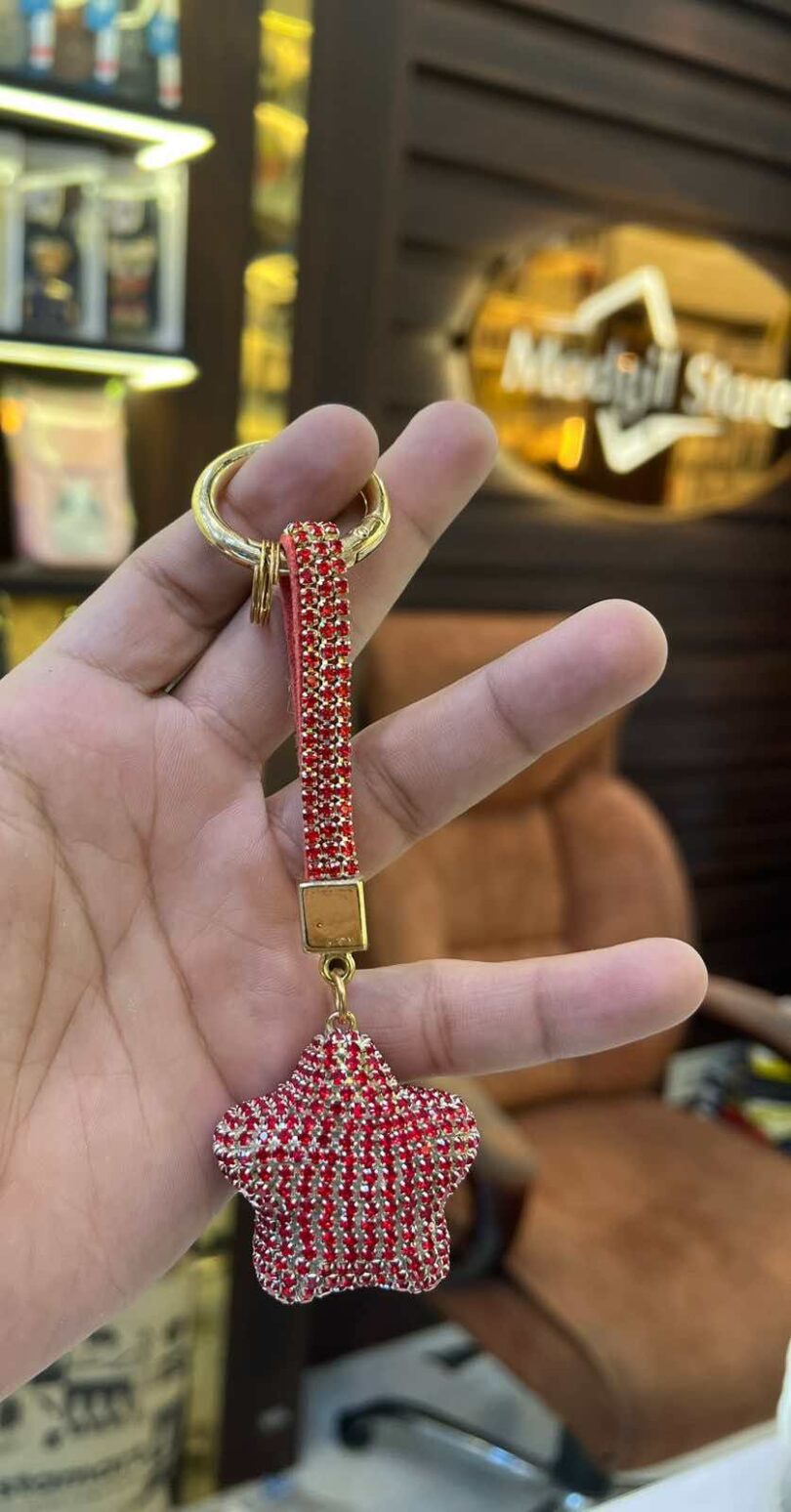 Star sparkle key-chain - Image 3