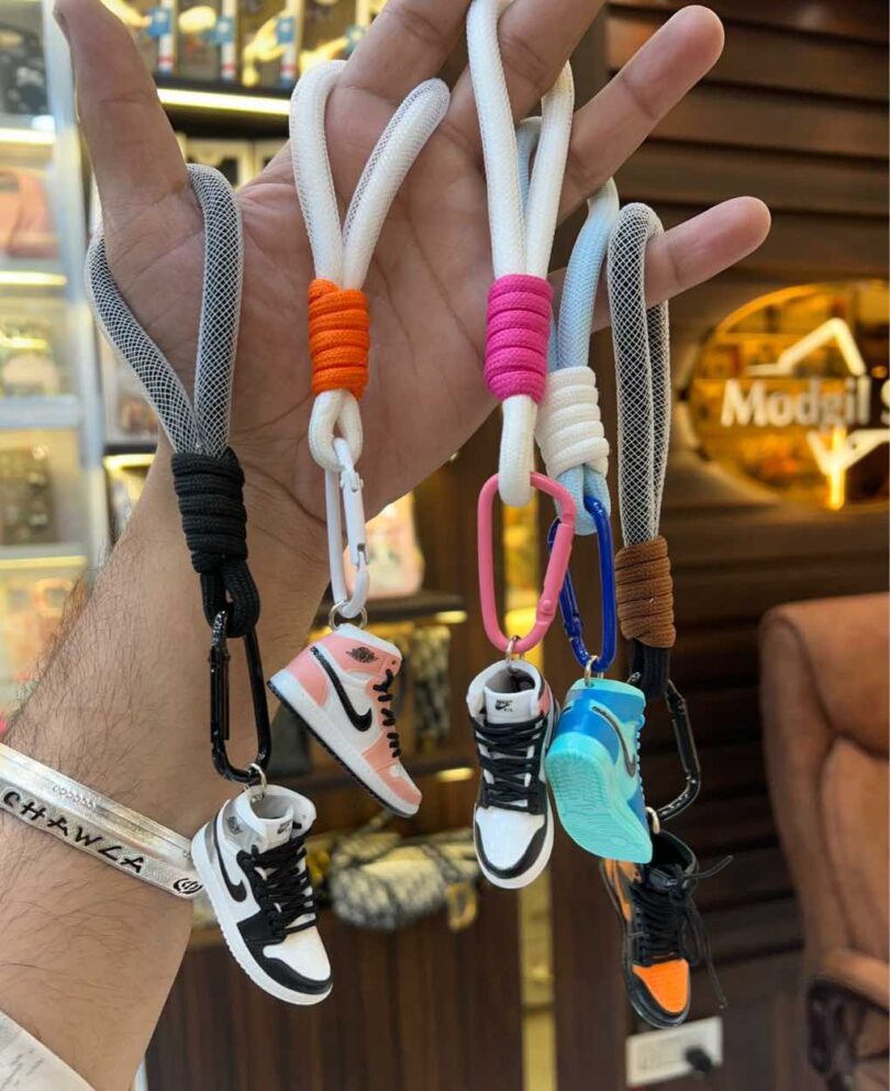 Shoe key-chain