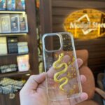 Snake transparent case