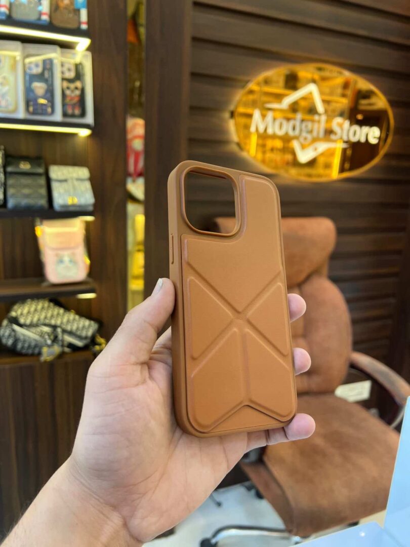 Case with stand