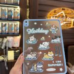 Holiday transparent iPad case