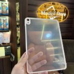 Pink Transparent iPad case