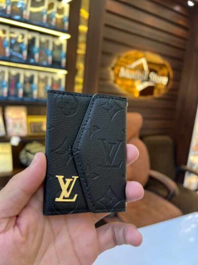 Card holder LL.v (embossed black edition)