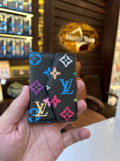 Card holder LL.v (black multi colour special edition big logo)