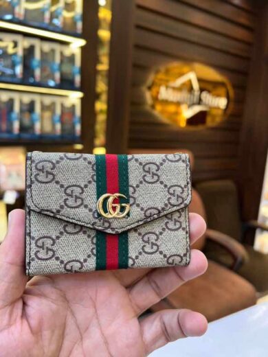 Card holder (GG green and red strap edition)