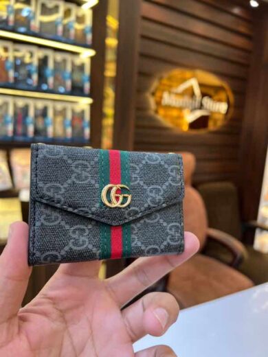 Card holder (Black GG red strap edition)