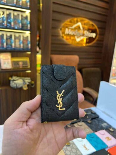 Flip card holder YYS.SLL  (black edition)