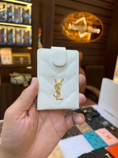 Flip card holder YYS.SLL (white edition)