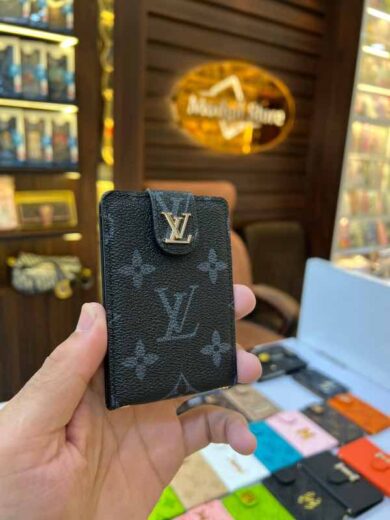 Flip card holder LL.v (black edition)
