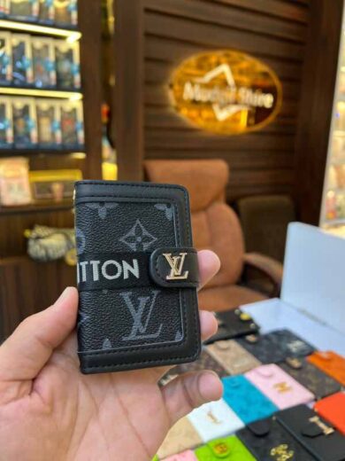 Book Flip card holder LL.v (black edition)