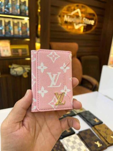 Three fold card holder LL.v(pink edition)