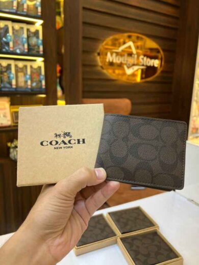 CO Dark brown wallet