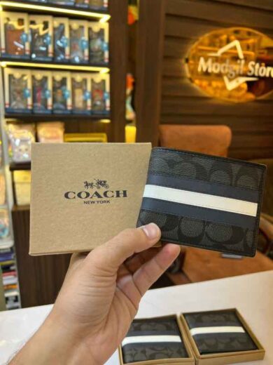 CO strip wallet grey