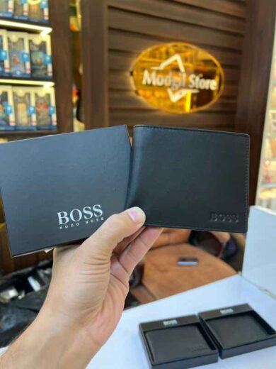 Bos black wallet