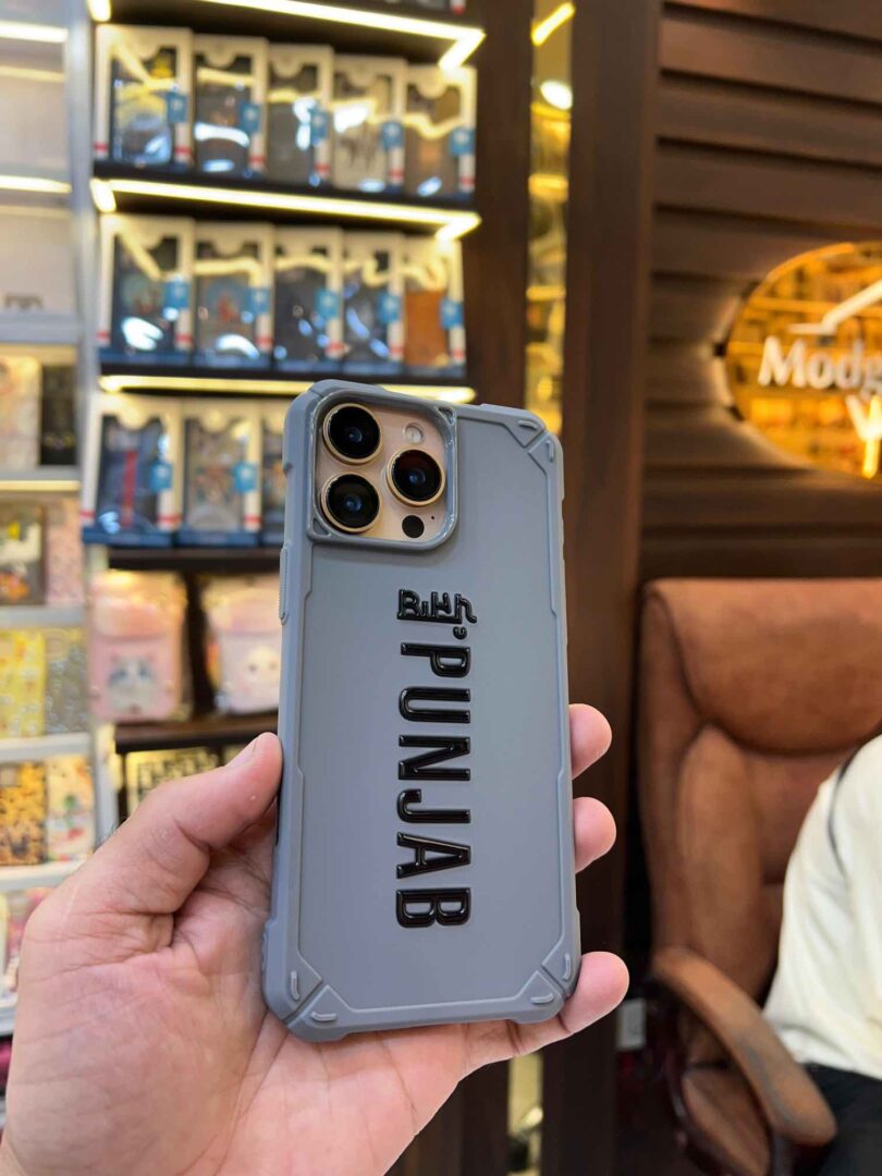 Punjab grey & black case
