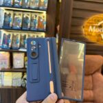 Pencil & hinge protection case (Blue)