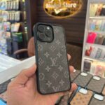 LL.V leather texture case (Black)