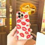 Printed kiss mark series with mag-safe case