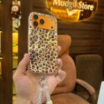 Leopard case with Charm