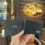 BO.SS texture wallet