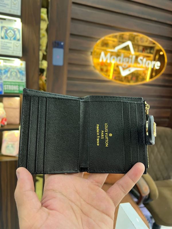 Card holder zipper LL.V (Black) - Image 2