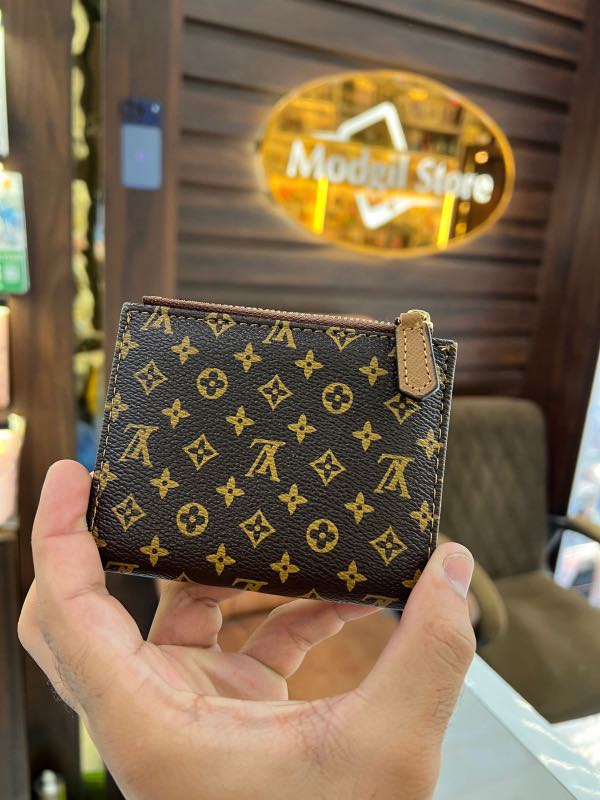 Card holder zipper LL.V (Brown) - Image 4