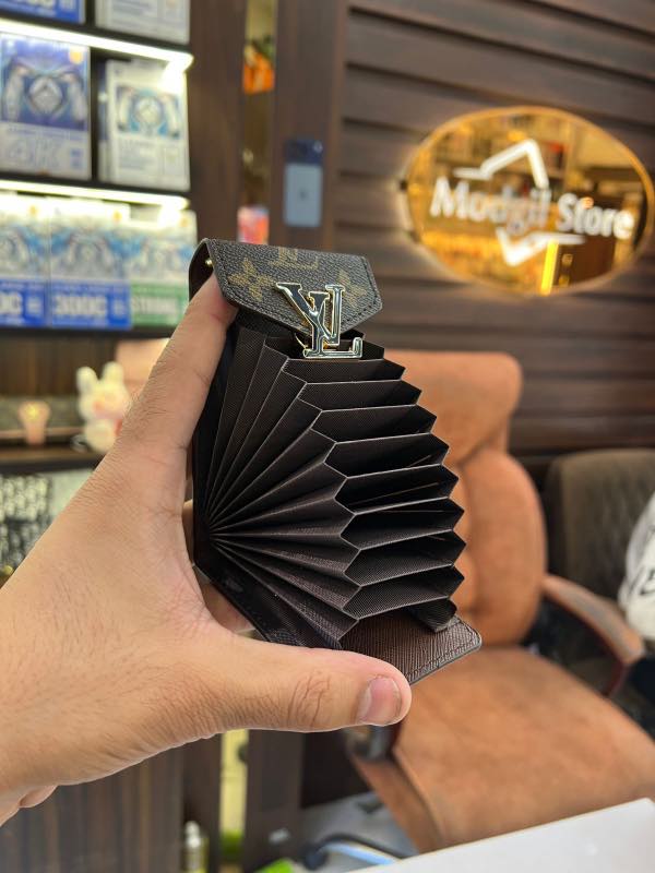 LL.V card holder (Brown bold multi logo) - Image 2