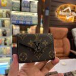 LL.V card holder (Brown bold logo)