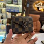 LL.V card holder (Brown Check)