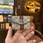 GG card holder (Beige)