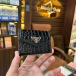 PR leather texture card holder