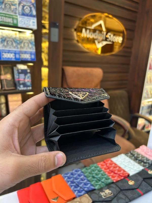 PR leather texture card holder - Image 2